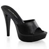 Fabulicious - COCKTAIL501L Mules with heel - Black Product image